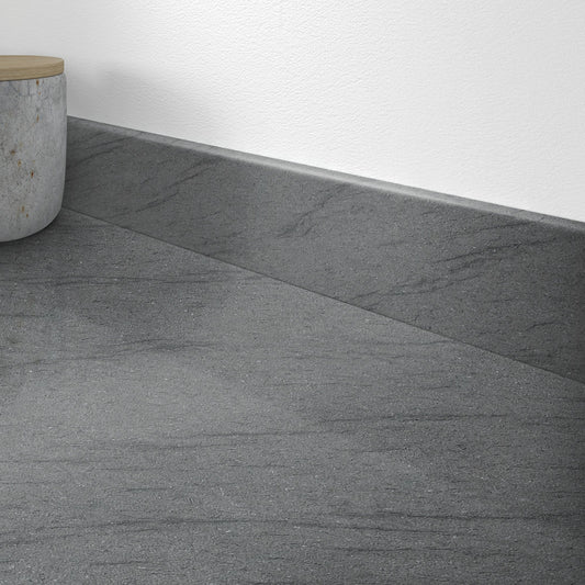 Silver Granite - Rounded Edge Upstand 3000mm