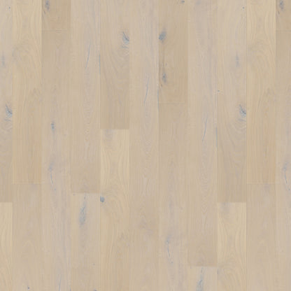 New White Oak - 14x164x2230mm Light Brushed Engineered Real Wood Flooring (EOTG14x164NW)