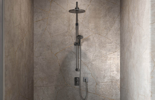 Gold Stone - 2420 x 600mm Waterproof Wall Panelling