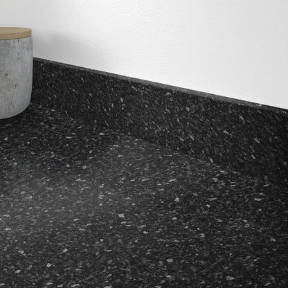Black Slate - Square Edge Upstand 3000mm