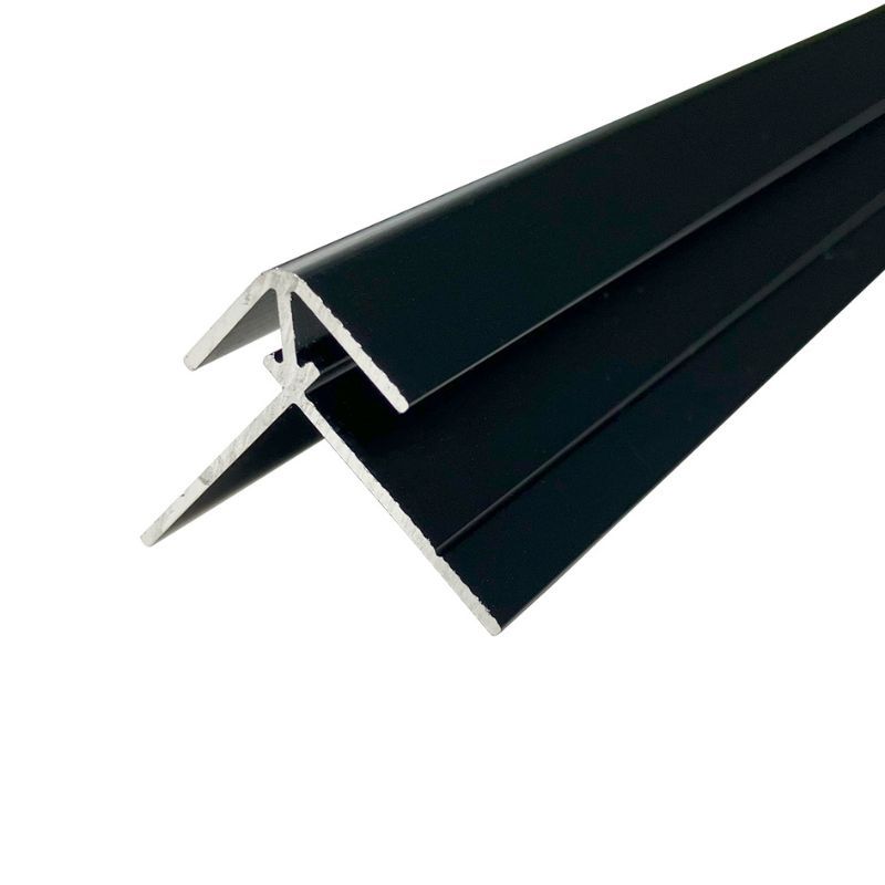 Matt Black - Waterproof Wall Panelling External Corner