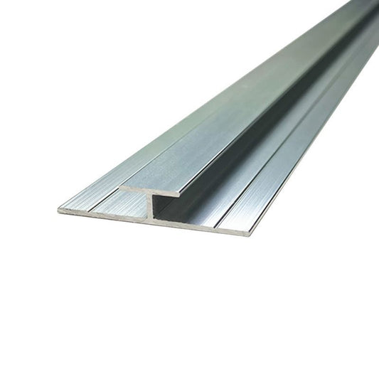 Polished Silver - Waterproof Wall Panelling H-section