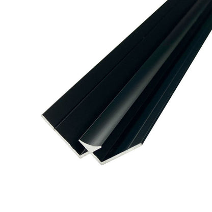 Matt Black - Waterproof Wall Panelling Internal Corner